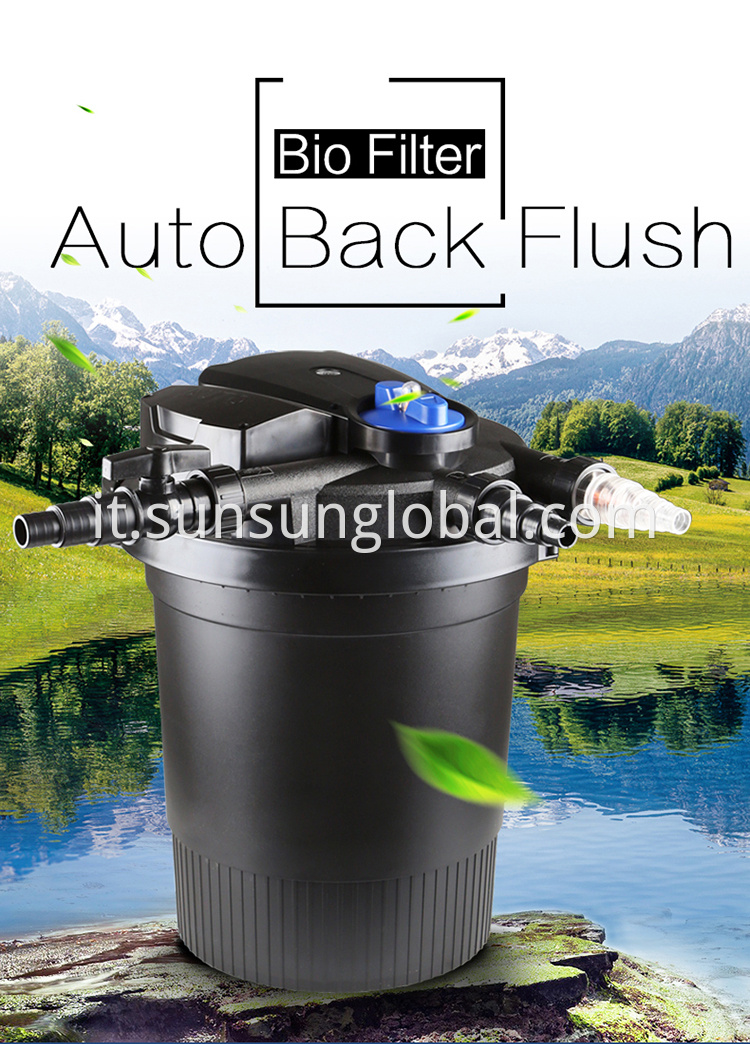 Sunsun Fish Pond Biological Bio Sponge Canister Filter